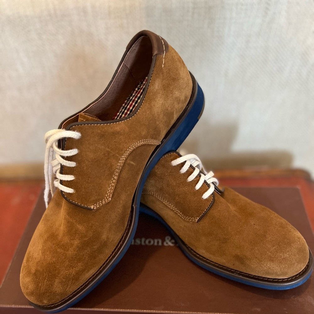 Johnston & Murphy Suede Oxfords Size 8-1/2M